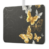 金ゴールド カーエアーフレッシュナー (左)