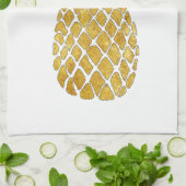 金ゴールド キッチンタオル (折り畳み)