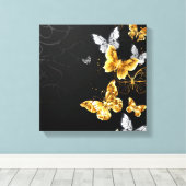 金ゴールド キャンバスプリント (インサイチュ (ウッドフロア))