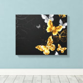 金ゴールド キャンバスプリント (インサイチュ (ウッドフロア))