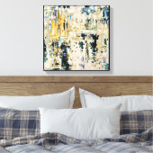 金ゴールド – キャンバス印刷 キャンバスプリント (インサイチュ (寝室))