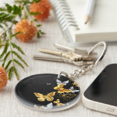 金ゴールド キーホルダー (正面右)