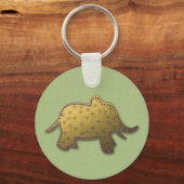 金ゴールド キーホルダー (正面)