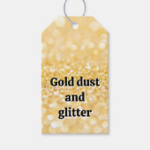 金ゴールド ギフトタグ (正面)