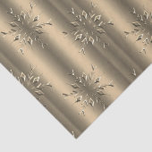 金ゴールド・クリスマスの魔法のクリスマススノーフレーク 薄葉紙 (詳細)