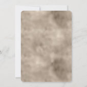 金ゴールド・グラム・グリッジ・グリッター結婚ズ 招待状 (裏面)