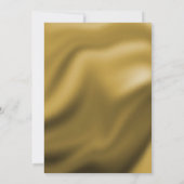 金ゴールド&グリッター離れリハーサルディナー 招待状 (裏面)