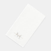 金ゴールド&グレーモノグラムスワッシュスクリプトホワイト (コーナー)