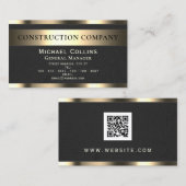 金ゴールド・コンクリートフェイク組織  名刺 (正面/裏面)