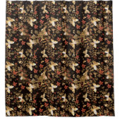 金ゴールド シャワーカーテン (正面)