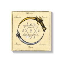 金ゴールド&シルバーオウロボロスのシンボル