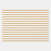 金ゴールド&シルバークリスマスツリーラッピング紙シート ラッピングペーパーシート (正面2)