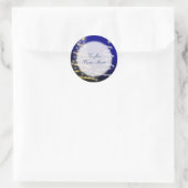 金ゴールド&シルバー –  ラウンドシール (バッグ)