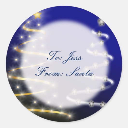 金ゴールド&シルバー –  ラウンドシール (正面)