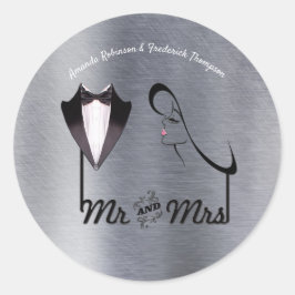 金ゴールド、シルバー – 真鍮モダン ラウンドシール