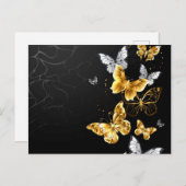 金ゴールド シーズンポストカード (正面/裏面)