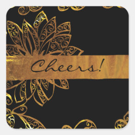 金ゴールド スクエアシール