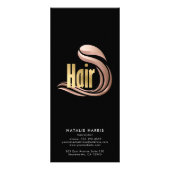 金ゴールド、スタイリッシュバラ金ゴールド、ブラックヘアの価格表 ラックカード