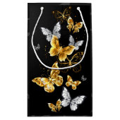 金ゴールド スモールペーパーバッグ (裏面)