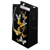 金ゴールド スモールペーパーバッグ (裏面アングル)