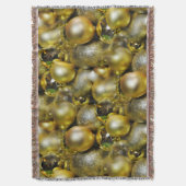 金ゴールド スローブランケット (正面縦)