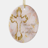 金ゴールド セラミックオーナメント (右)