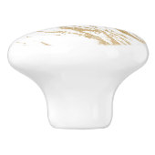 金ゴールド セラミックノブ (側面)