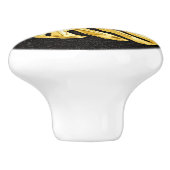 金ゴールド セラミックノブ (側面)