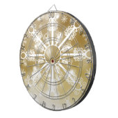 金ゴールド ダーツボード (正面右)