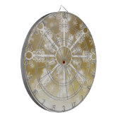 金ゴールド ダーツボード (正面左)