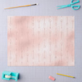 金ゴールド·トリデンツ·オン·ピンク·デコパージュ 薄葉紙 (クラフト)