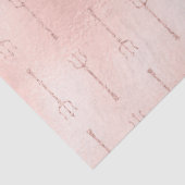 金ゴールド·トリデンツ·オン·ピンク·デコパージュ 薄葉紙 (詳細)