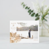 金ゴールド·トロピックが日付を節約 案内ポストカード (スタンド正面)