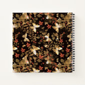 金ゴールド ノートブック (裏面)