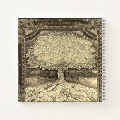 金ゴールド ノートブック (裏面)