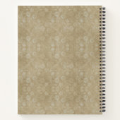 金ゴールド ノートブック (裏面)