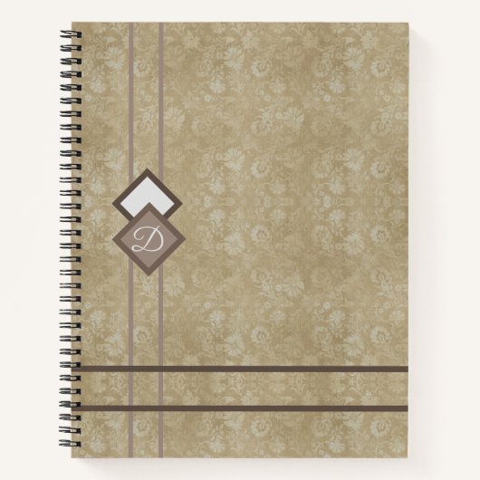 金ゴールド ノートブック (正面)