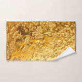 金ゴールド バスタオルセット (ハンドタオル)