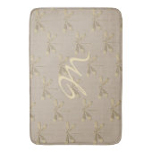 金ゴールド バスマット (正面縦)