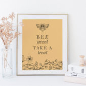 金ゴールド・ビー・スウィートが好意を示すサインを受け取る ポスター