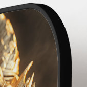 金ゴールド ピックルボールラケット (左詳細)