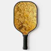 金ゴールド ピックルボールラケット (裏面)