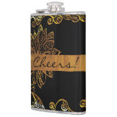 金ゴールド フラスク (左)