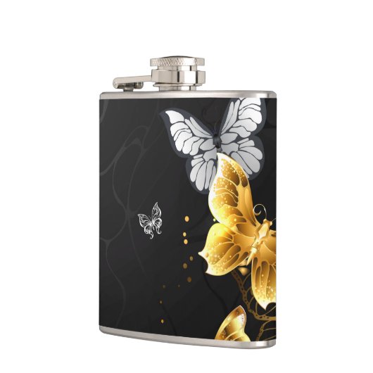 金ゴールド フラスク (左)