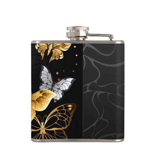 金ゴールド フラスク (裏面)