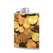 金ゴールド フラスク (左)