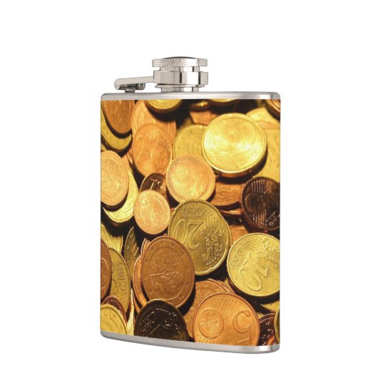 金ゴールド フラスク (左)