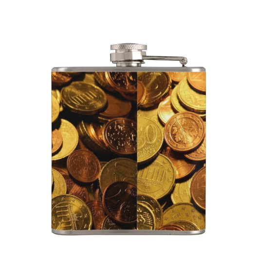 金ゴールド フラスク (裏面)