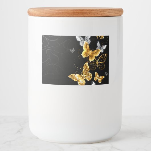 金ゴールド フードラベル (正面)