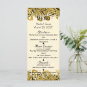 金ゴールド&ブラックエキゾチックなジャングルチーテータグラムメニュー メニュー (スタンド正面)